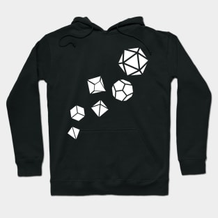 Polyhedral Dice Set of the Game Master Tabletop RPG Hoodie